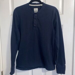 Men’s Medium Rag & Bone Henley Long Sleeve Tee - Like New